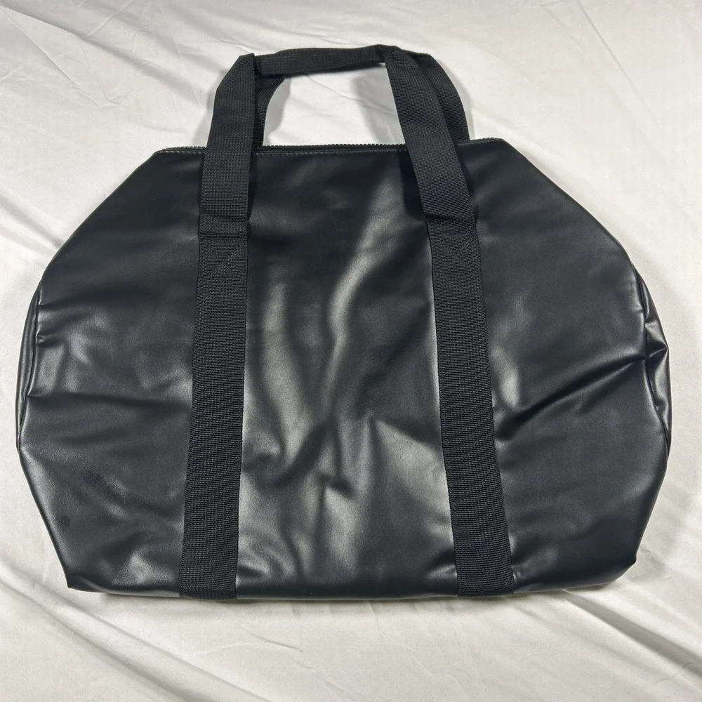 New Diesel Fragrances Bag Faux New Recycled Leather Duffle Gym Travel 18